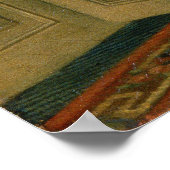 De Stolen Kiss van Jean-Honoré Fragonard Poster (Hoek)