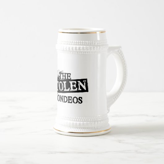 De Stolen Mondeos Stein Bierpul (Voorkant rechts)