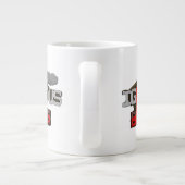 De stollingsgesteente is de vulkaan Bliss Grote Koffiekop (Achterkant)