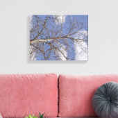 De Stomme Indiana Sycamore Canvas Afdruk (Insitu (Woonkamer))