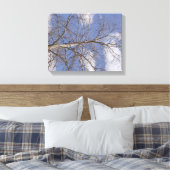 De Stomme Indiana Sycamore Canvas Afdruk (Insitu (Slaapkamer))