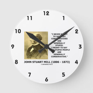 De stomme Mensen zijn over het algemeen Ronde Klok