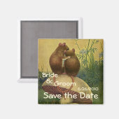 De Stomme Mice op een Paddenstoel, sparen de Datu Magneet (Voorkant / Achterkant)