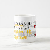 de stomp; Het brandt! Mok (Center)