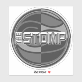 De STOMP Onderdrukte Sticker