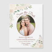 De stompafdruk bewaart de Ovale Foto Magnet van de (Voorkant)