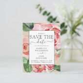 De stompzinnige Waterverf ontspant de Aankondiging Briefkaart (Staand voorkant)