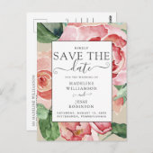 De stompzinnige Waterverf ontspant de Aankondiging Briefkaart (Voorkant / Achterkant)