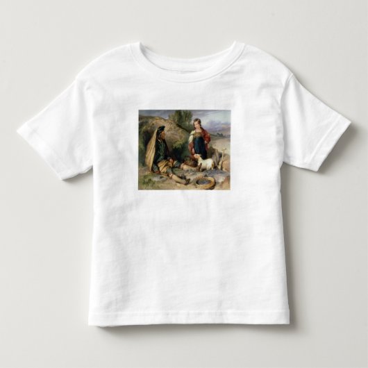 De Stone Breaker en zijn dochter, 1830 Kinder Shirts (Voorkant)