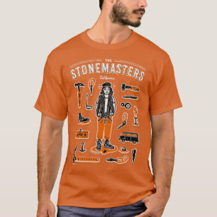 De Stone Masters California Rock tijdens het klimm T-shirt