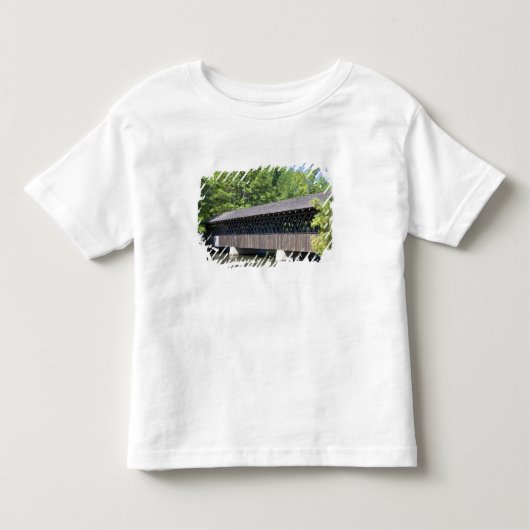 De Stone Mountain Overdekte Brug bij Stone Kinder Shirts (Voorkant)