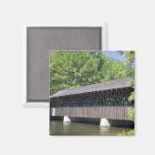 De Stone Mountain Overdekte Brug bij Stone Magneet (Voorkant / Achterkant)