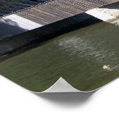 De Stone Mountain overdekte brug bij Stone Poster (Hoek)