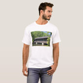 De Stone Mountain Overdekte Brug bij Stone T-shirt (Voorkant volledig)