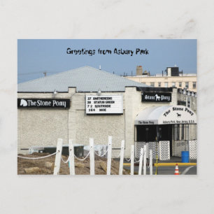 De Stone Pony in Asbury Park NJ Briefkaart