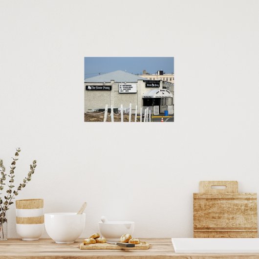 De Stone Pony in Asbury Park, NJ Poster (Keuken)