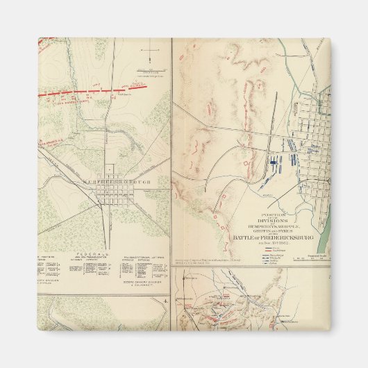 De Stone-rivier voor Murfreesborough Magneet (Voorkant)