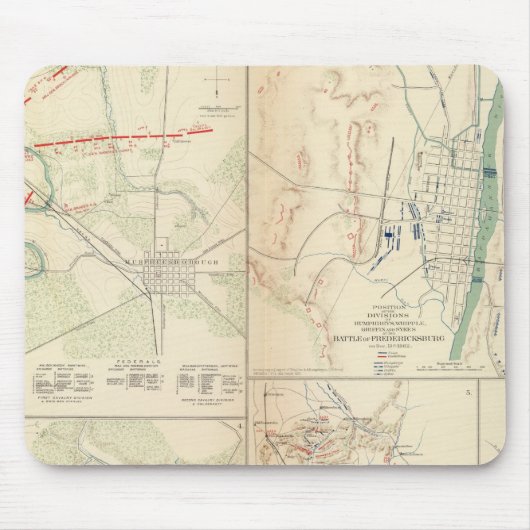 De Stone-rivier voor Murfreesborough Muismat (Voorkant)