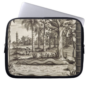 De Stone Snake uit 'China geïllustreerd' door Ath Laptop Sleeve