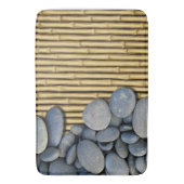 De Stones en Bamboo Badmat (Voorkant Verticaal)