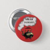 De stoom dreef Button aan (Voorkant /achterkant)