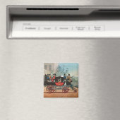 De stoomcoach magneet (Insitu (Vaatwasser))