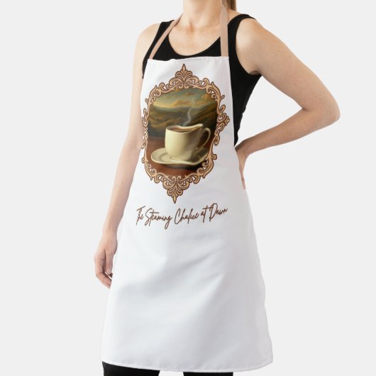 De stoomkelk bij zonsopgang schort (Insitu)