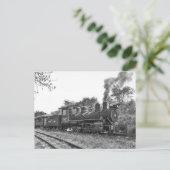 De stoomlocomotief 1431, Cuba van Baldwin Briefkaart (Staand voorkant)