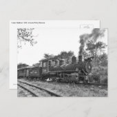 De stoomlocomotief 1431, Cuba van Baldwin Briefkaart (Voorkant / Achterkant)