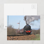 De stoomtrein Groot-Brittannië III Briefkaart (Voorkant / Achterkant)