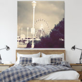 De Storm! Canvas Afdruk (Insitu (Slaapkamer))