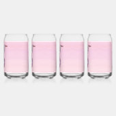 De storm draagt een babymeisje blikvorm glas (Links)