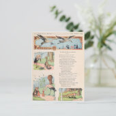 De storm en de Fox van de Stallen Briefkaart (Staand voorkant)