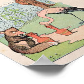 De storm en de Fox van de Stallen Poster (Hoek)