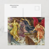 De Storm gedistilleerde dranken van Evelyn de Morg Briefkaart (Voorkant / Achterkant)