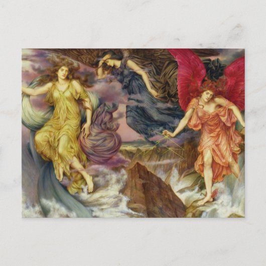 De Storm gedistilleerde dranken van Evelyn de Morg Briefkaart (Voorkant)