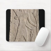 De storm-god Baal met een schroefdop Muismat (Met muis)