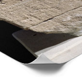 De storm-god Baal met een schroefdop Poster (Hoek)