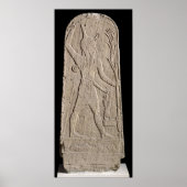 De storm-god Baal met een schroefdop Poster (Voorkant)
