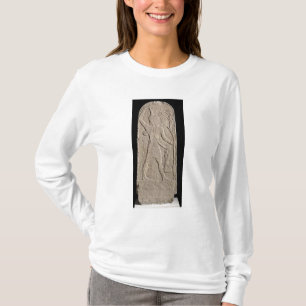 De storm-god Baal met een schroefdop T-shirt