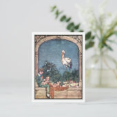 De storm van William Heath Robinson Briefkaart (Staand voorkant)