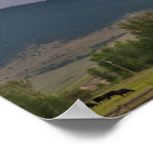 De storm veroorzaakte blikseminslag in Jocko Poster (Hoek)