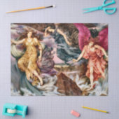 De Stormgeesten door Evelyn de Morgan Tissuepapier (Craft)