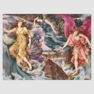 De Stormgeesten door Evelyn de Morgan Tissuepapier
