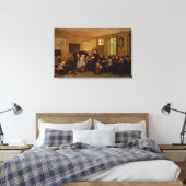 De stoute schoolkinderen canvas afdruk (Insitu (Slaapkamer))