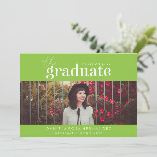 DE STOUTMOEDIGHEID AFSTUDEREN | FOTO AFSTUDEREN UI KAART (Staand voorkant)