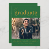 DE STOUTMOEDIGHEID AFSTUDEREN | FOTO AFSTUDEREN UI KAART (Voorkant / Achterkant)