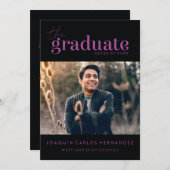 DE STOUTMOEDIGHEID AFSTUDEREN | FOTO AFSTUDEREN UI KAART (Voorkant / Achterkant)