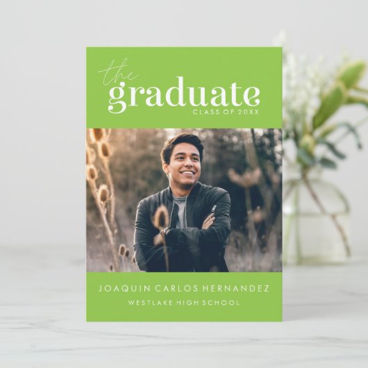 DE STOUTMOEDIGHEID AFSTUDEREN | FOTO AFSTUDEREN UI KAART (Staand voorkant)