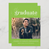 DE STOUTMOEDIGHEID AFSTUDEREN | FOTO AFSTUDEREN UI KAART (Voorkant / Achterkant)